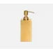 Elgin Antique Brass Soap Pump 2.5"L x 2.5"W x 7.5"H