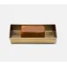 Remy Antique Brass Soap Dish 6.5"L x 4.5"W x 1"H