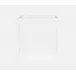 Rothwell Bright White Wastebasket Rectangular: 10"L x 8"W x 11"H