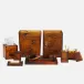 Tavira Amber/Black Bath Accessories