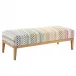 Poppy Multi Freida Rug Bench