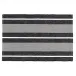 Berkeley Stripe Black Placemat Set of 4