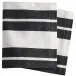 Kittery Stripe Black Napkin Set of 4