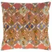 Kenya Embroidered Decorative Pillow 20" Square