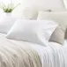 Duchess Sateen White Flat Sheet King