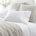 Grace Percale White Fitted Sheet Queen