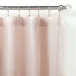 Lush Linen Slipper Pink Curtain Panel 115"x96"