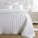 Silken Solid White Puff Bedding