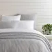 Pick Stitch Grey Matelasse Bedding