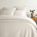 Shepherd Pebble Matelasse Coverlet Queen