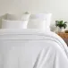 Shepherd White Matelasse Coverlet Queen