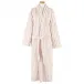 Bubble Stripe Fleece Slipper Pink Robes