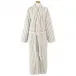 Bubble Stripe Fleece Grey Robe Grande