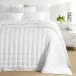 Cozy Cotton White Puff Bedding