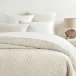 Birdie Natural Quilted Coverlet Twin/Twin XL