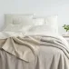 Faro Fleece Grey Blanket