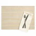 Bell Stripe Ochre Placemat, Set of 4