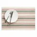 Tinsley Stripe Merlot Placemat, Set of 4