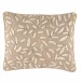 Amelia Embroidered Natural Decorative Pillow - 16" Lumbar