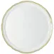 Polka Or/Gold Diam Flat Cake Serving Plate Diam 12.2 in