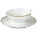 Polka Or/Gold Sauce Boat Diam 7.9 in