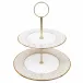 Princess Gold 2-Tier Cookie / Chocolate Stand