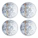Cuenca Canape Plate, Set Of 4