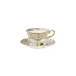 Carlsbad Queen White Espresso Cup & Saucer