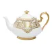Carlsbad Queen White Teapot