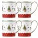My Noel Mug, Set Of 4