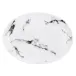 Marble Venice Fog 14" Oval Platter