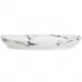 Marble Venice Fog 16" Deep Oval Platter