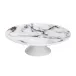 Marble Venice Fog Pedestal Cake Stand