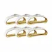 Diana Gold Napkin Ring, Set Of 6