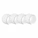 Princess Platinum Napkin Ring, Set Of 4