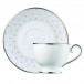 Princess Platinum Tea Cup & Saucer 6.2 in