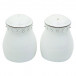 Princess Platinum Salt & Pepper Shaker 2.7 in