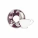 Pavo Silver Espresso Cup & Saucer (Special Order)