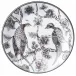 Pavo Silver Decorative Plate