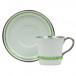 Chain Platinum Erinite Espresso Cup & Saucer Cup Diam 2.5 (Special Order)