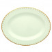 Princess Gold Oval Platter 14 in