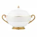 Princess Gold Covered Vegetable Bowl / Soup Tureen