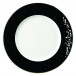 Diana Black Dinner Plate (Black Rim) 10.5 in (Special Order)