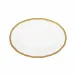 Antique Gold 9" Oval Platter