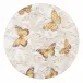 Butterfly Jeweled Butterfly Decorative Plate