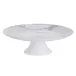 Villa Bianca Pedestal Cake Stand Diam 11.5 height 4.2 in