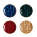 Alligator Multi Color Canape Plate, Assorted colors, Set of 4