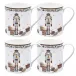 Nutcracker Mug, Set Of 4