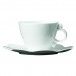 Geometrica White Tea Cup & Saucer, set of 2 (6 in)