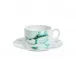 Marble Verde Tea Cup & Saucer